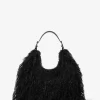 Geantă de umăr Nolita mare din piele ecologică de shearling Geantă de umăr Nolita mare din piele ecologică de shearling