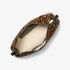 Geantă de umăr Nolita medie cu imprimeu leopard și păr de vițel Geantă de umăr Nolita medie cu imprimeu leopard și păr de vițel