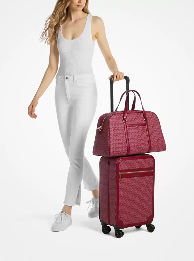 Geantă de weekend Jet Set Travel extra-large cu logo-ul semnăturii
