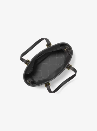 Geantă Jet Set Travel extra-small din piele Saffiano cu fermoar superior