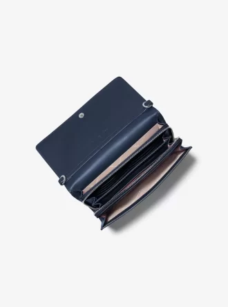 Geantă mare crossbody din piele Jet Set