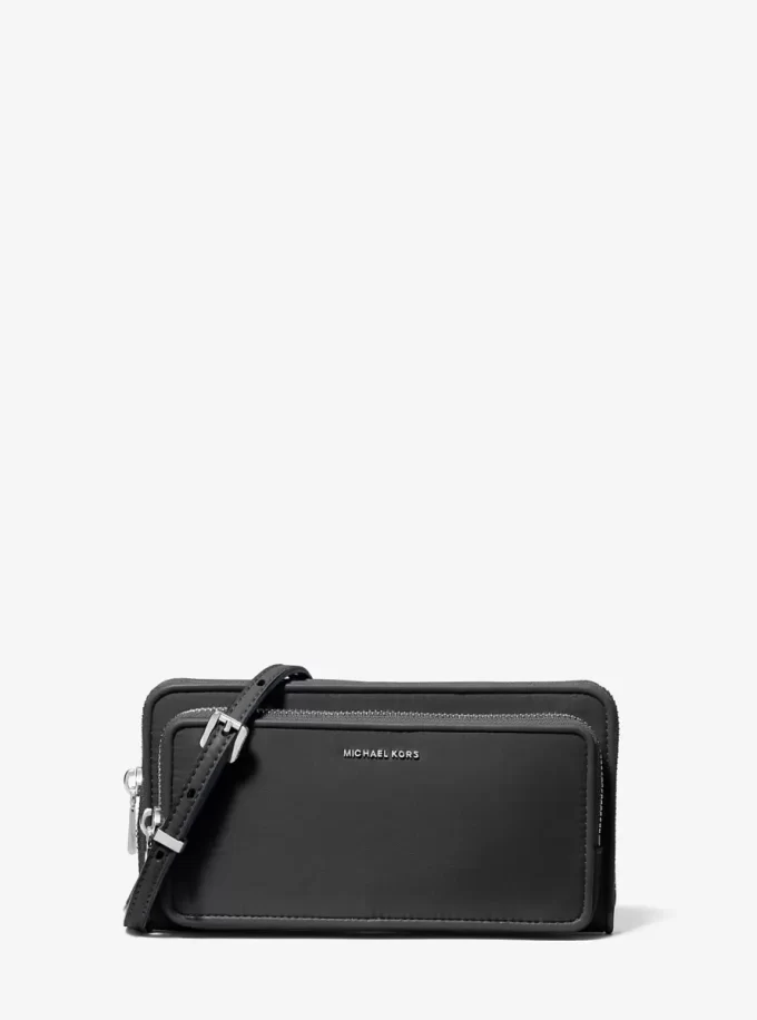 Geantă mare Jet Set din nailon cu crossbody Geantă mare Jet Set din nailon cu crossbody