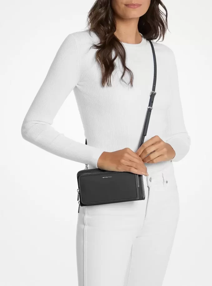 Geantă mare Jet Set din nailon cu crossbody Geantă mare Jet Set din nailon cu crossbody