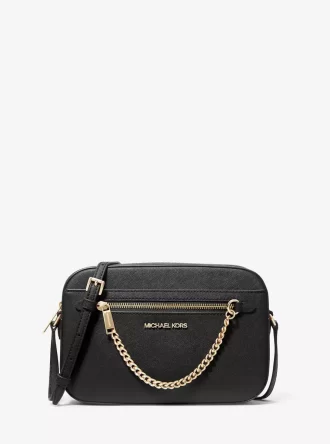Geantă mare Jet Set din piele Saffiano crossbody