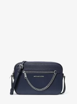 Geantă mare Jet Set din piele Saffiano crossbody