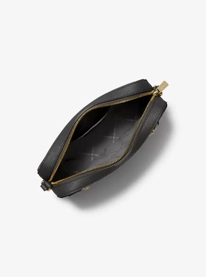 Geantă mare Jet Set din piele Saffiano crossbody Geantă mare Jet Set din piele Saffiano crossbody