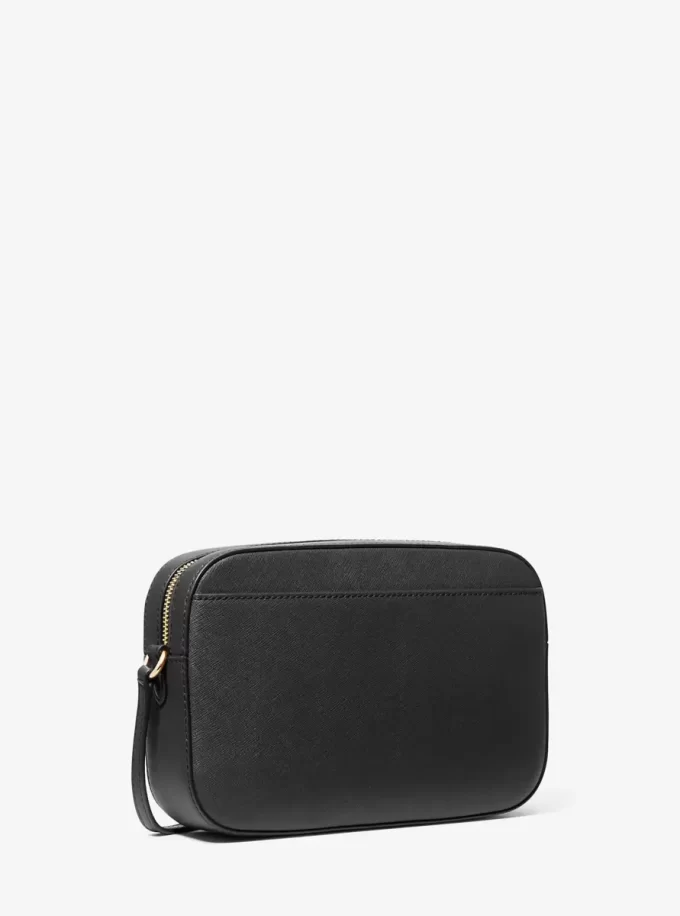 Geantă mare Jet Set din piele Saffiano crossbody Geantă mare Jet Set din piele Saffiano crossbody