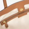 Geantă mare Taryn cu logo și piele Geantă mare Taryn cu logo și piele