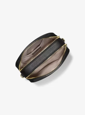 Geantă medie Bryant din piele cu margini mari, model crossbody, pentru cameră