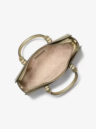 Geantă metalică cu fermoar superior Arden