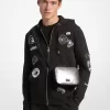 Geantă metalică pufoasă Brooklyn Crossbody