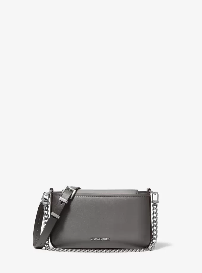 Geantă mică Bryant din piele lustruită, convertibilă, tip crossbody Geantă mică Bryant din piele lustruită, convertibilă, tip crossbody