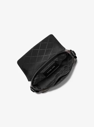 Geantă mică crossbody Cyrus cu model șarpe în relief