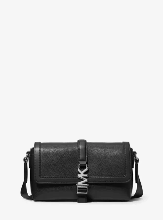 Geantă mică crossbody Cyrus din piele cu pietre prețioase