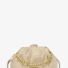Geantă mică crossbody metalică cu ornament Nola Geantă mică crossbody metalică cu ornament Nola