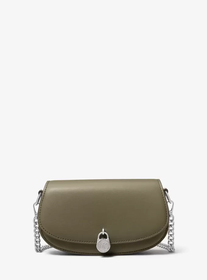 Geantă mică de piele convertibilă Mila crossbody Geantă mică de piele convertibilă Mila crossbody