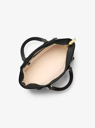 Geantă mică de piele Taryn, convertibilă, tip crossbody