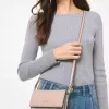 Geantă mică Jet Set cu logo în două culori și crossbody pentru smartphone Geantă mică Jet Set cu logo în două culori și crossbody pentru smartphone