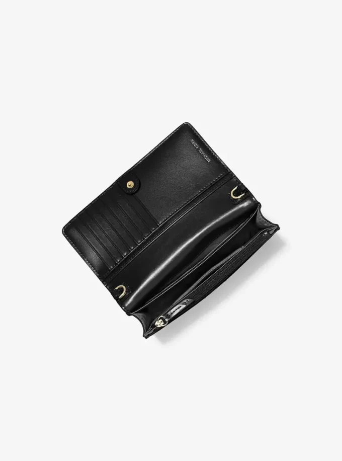 Geantă mică Jet Set din gabardină de nailon cu crossbody pentru smartphone Geantă mică Jet Set din gabardină de nailon cu crossbody pentru smartphone