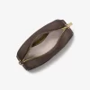 Geantă mică Jet Set din nubuc pentru cameră, tip crossbody Geantă mică Jet Set din nubuc pentru cameră, tip crossbody