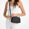 Geantă mică Jet Set din piele cu model pietruit, tip crossbody pentru cameră Geantă mică Jet Set din piele cu model pietruit, tip crossbody pentru cameră
