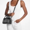Geantă mică Jet Set Duffel Crossbody din piele naturală Geantă mică Jet Set Duffel Crossbody din piele naturală