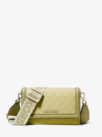 Geantă mică Jet Set Signature Logo pentru smartphone, tip crossbody