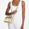 Geantă mică metalică convertibilă Jet Set Crossbody Geantă mică metalică convertibilă Jet Set Crossbody