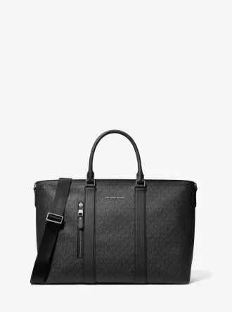 Geantă tote cu logo Hudson Signature
