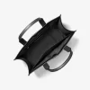 Geantă tote din piele cu logo Cooper în relief, model pietruit Geantă tote din piele cu logo Cooper în relief, model pietruit