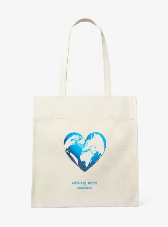 Geantă tote din pânză de bumbac reciclat Watch Hunger Stop