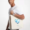 Geantă tote din pânză de bumbac reciclat Watch Hunger Stop Geantă tote din pânză de bumbac reciclat Watch Hunger Stop