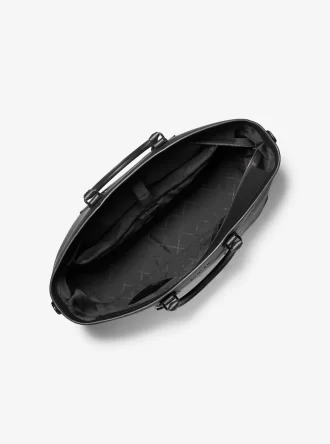 Geantă tote Hudson din piele cu pietriș