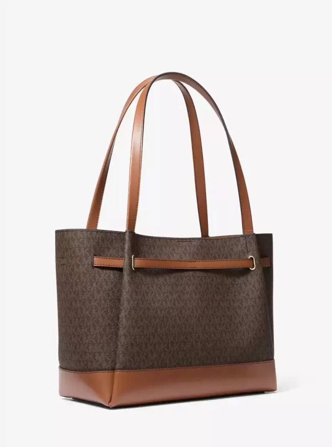 Geantă tote Reed mare cu logo-ul semnăturii