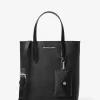 Geantă tote Vincent mică din piele Saffiano, convertibilă, cu portcard