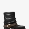 Ghete Colby din piele și logo cu semnătură Ghete Colby din piele și logo cu semnătură