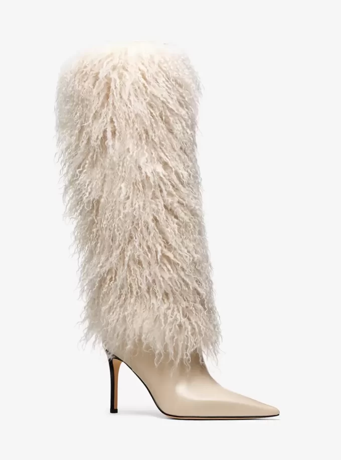 Ghete Dawn din piele artificială de shearling Ghete Dawn din piele artificială de shearling