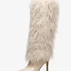 Ghete Dawn din piele artificială de shearling Ghete Dawn din piele artificială de shearling