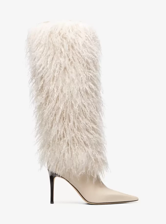 Ghete Dawn din piele artificială de shearling Ghete Dawn din piele artificială de shearling