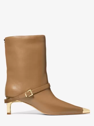 Ghete Kasia cu cataramă din piele