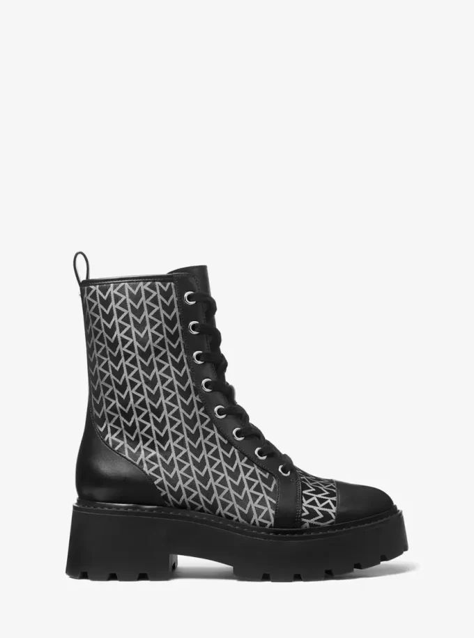 Ghete militare Blake MK2000 cu logo jacquard Ghete militare Blake MK2000 cu logo jacquard