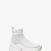 Ghete Olympia din tricot metalic elastic