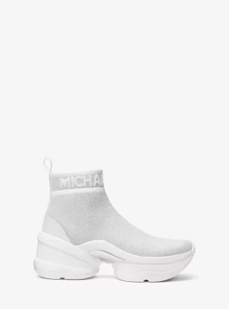 Ghete Olympia din tricot metalic elastic