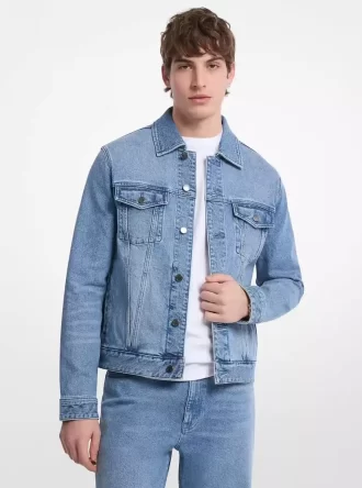 Jachetă de camionetă din denim