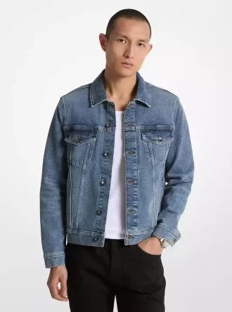 Jachetă de camionetă din denim