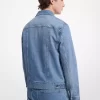 Jachetă de camionetă din denim Jachetă de camionetă din denim
