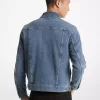 Jachetă de camionetă din denim Jachetă de camionetă din denim