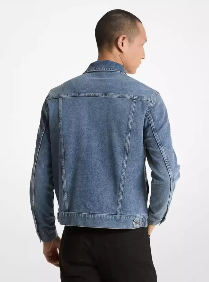 Jachetă de camionetă din denim Jachetă de camionetă din denim