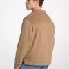 Jachetă din flanel dublu tricotată Jachetă din flanel dublu tricotată