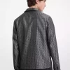 Jachetă jacquard cu logo MK2000 Jachetă jacquard cu logo MK2000